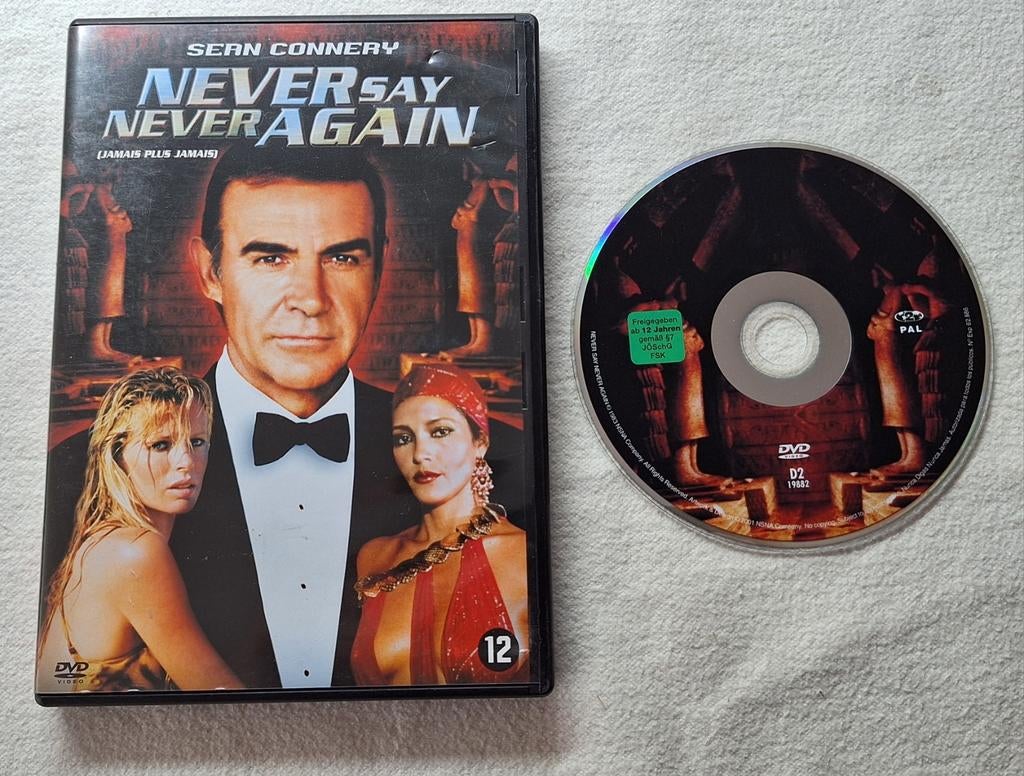 Never Say Never Again ( Sean Connery als James Bond ), Vanaf 12 jaar, Ophalen of Verzenden, Actiethriller