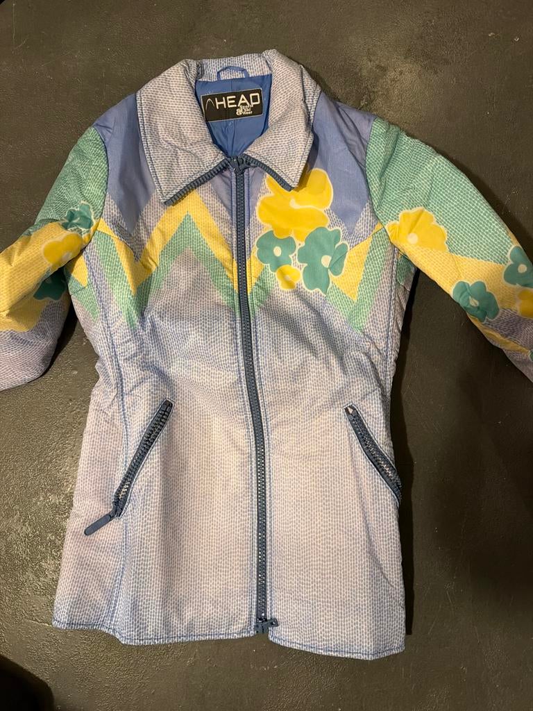 Maat 36 Vintage Head Ski Wear Jack - Kleurrijk en Uniek, Ophalen of Verzenden, Zo goed als nieuw