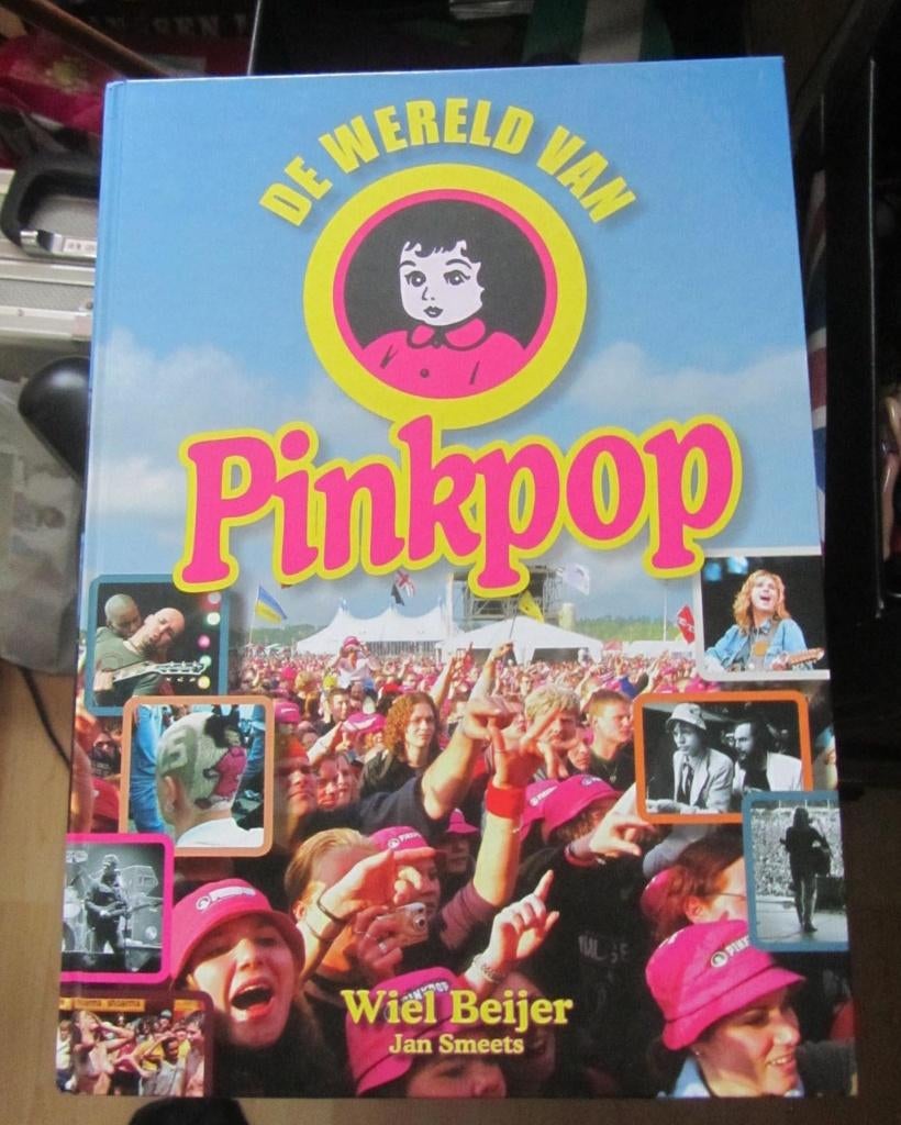 boek   de wereld van  PINKPOP, Boeken, Ophalen of Verzenden, Zo goed als nieuw, Artiest