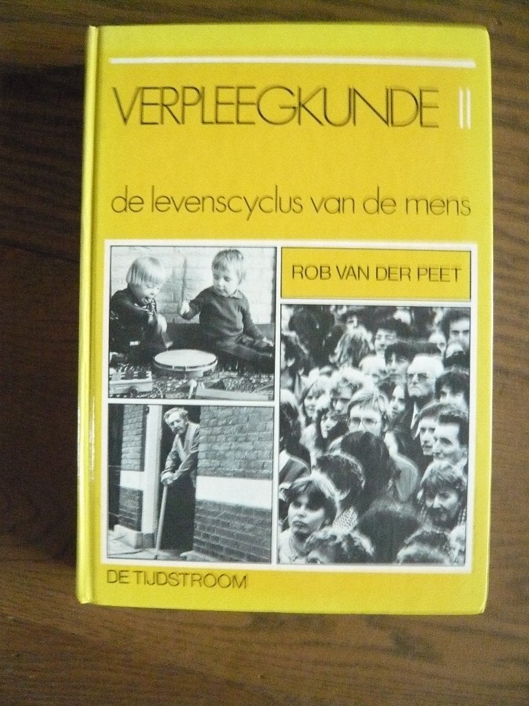 Boek "Verpleegkunde, de levenscyclus van de mens"  R vd Peet, Gelezen, Ophalen of Verzenden, MBO, Rob van der Peet