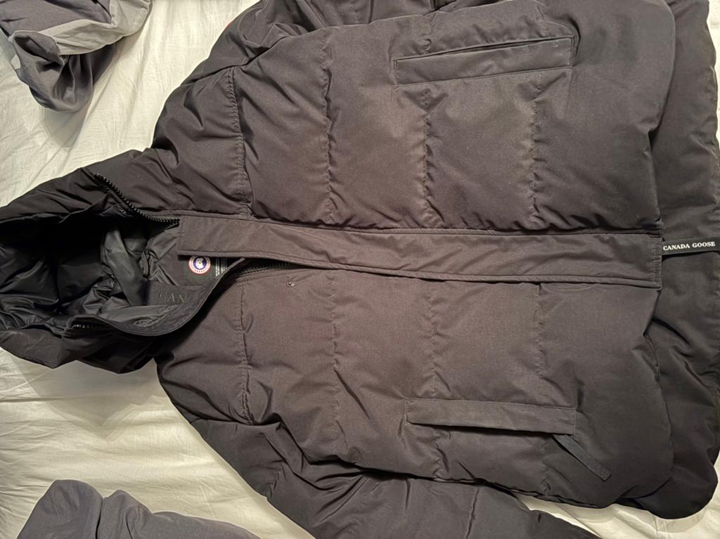 Canada Goose MacMillan Parka, Kleding | Heren, Ophalen of Verzenden, Zo goed als nieuw, Zwart