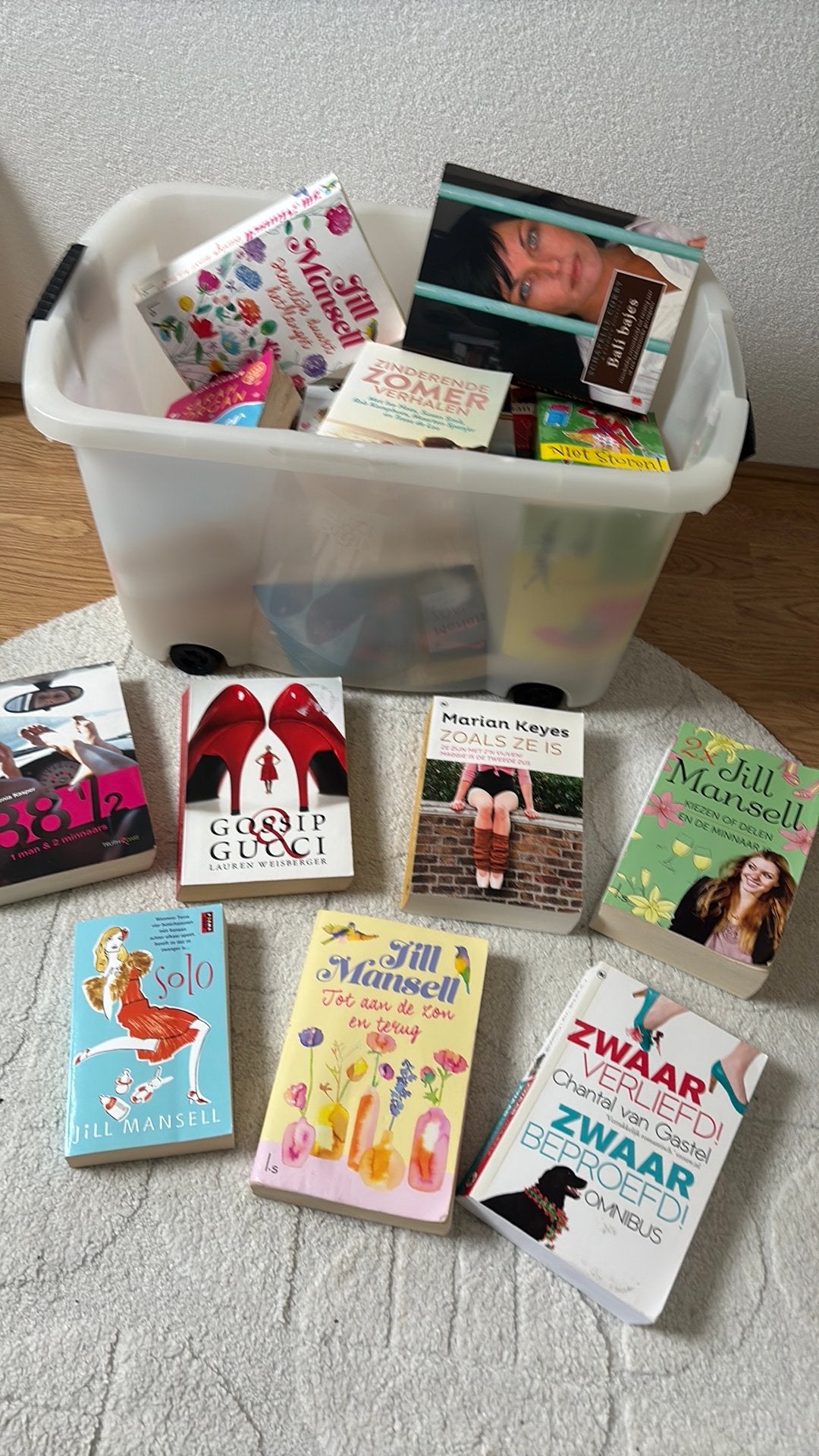 Boeken feel good romans, Diversen, Wenskaarten, Ophalen, Gebruikt
