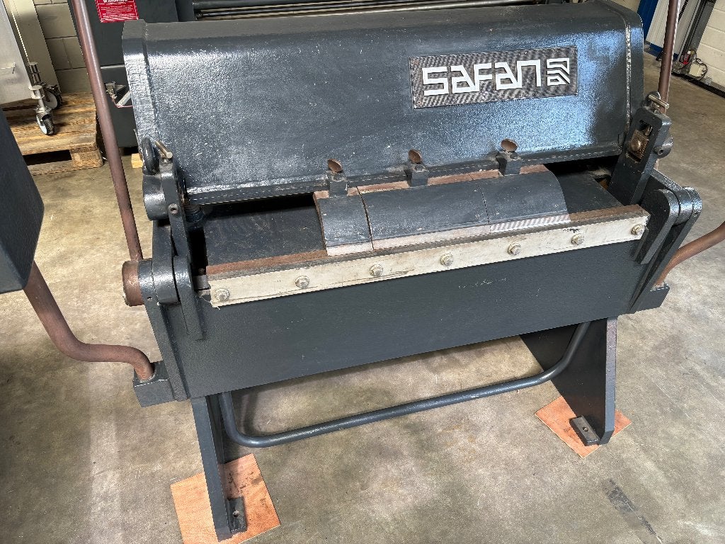 Safan WZ 1000x3 vingerzetbank / zetbank 1000 mm, Doe-het-zelf en Verbouw, Gereedschap | Overige machines, Ophalen, Zo goed als nieuw
