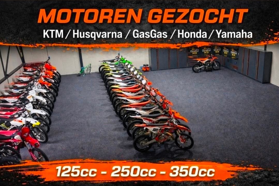 *GEZOCHT* Ktm sx sxf Husqvarna Gasgas yz yzf crf 125 250 350
