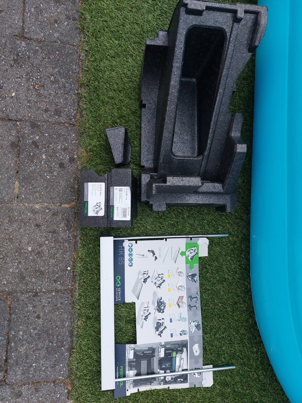 festool hk 85 eb-plus inlay en parallelgeleider., Ophalen of Verzenden