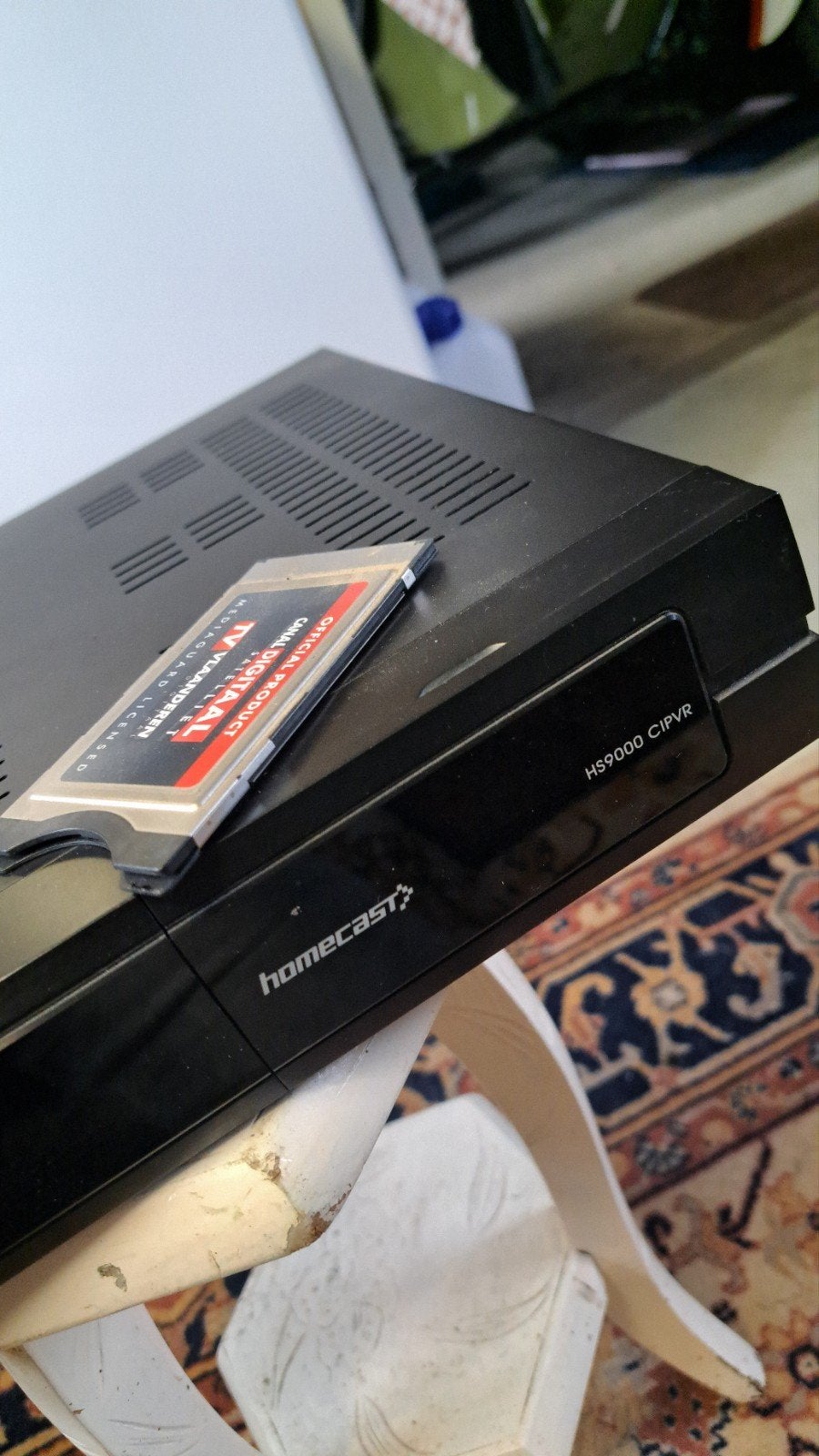 ontvanger homecast hs 9000 CIPVR defect, Audio, Tv en Foto, Ophalen of Verzenden