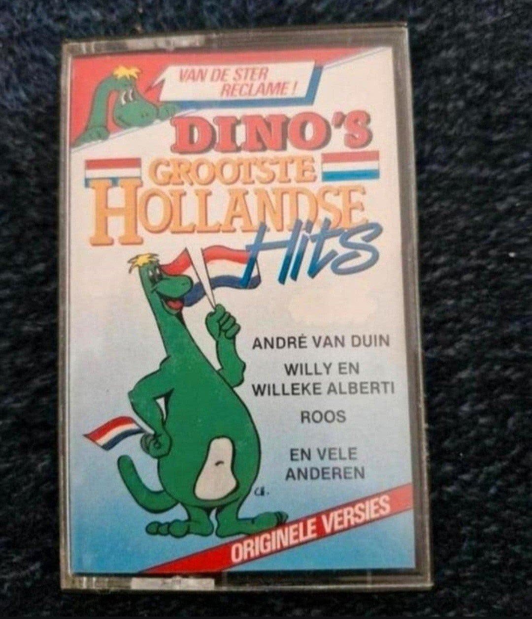 Dino's Grootste Hollandse Hits Cassettebandje, Gebruikt, 1 bandje, Ophalen of Verzenden, Origineel