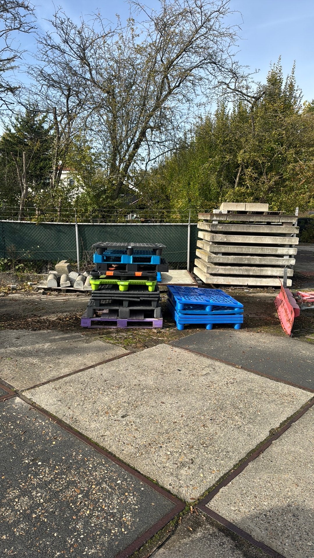 gratis op te halen plastic blokpallet en euro formaat, Ophalen, Zo goed als nieuw, Overige typen, Minder dan 2 meter