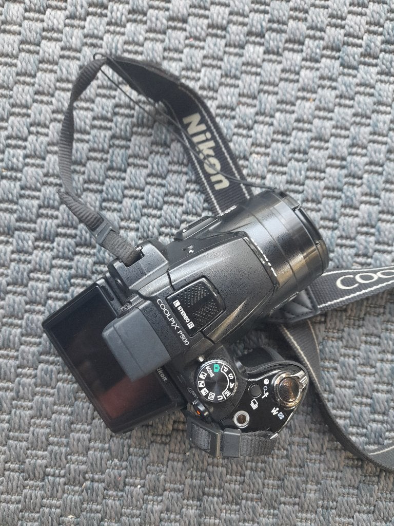 Nikon Coolpix P500 camera, Audio, Tv en Foto, Fotocamera's Digitaal, Ophalen, Canon, Zo goed als nieuw, 8 keer of meer
