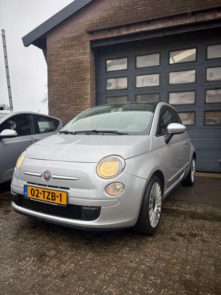Fiat 500 1.2 Lounge Airco/Pano/NAP, Euro 5, Stof, Gebruikt, 1242 cc