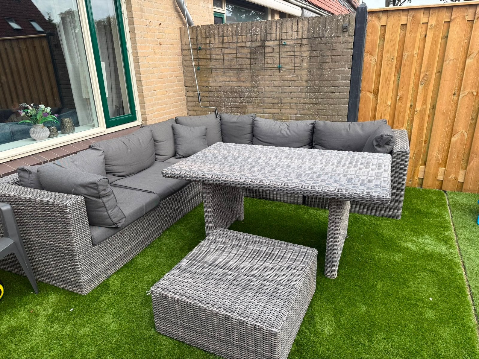 Loungeset, Ophalen, Gebruikt, Bank, Loungeset