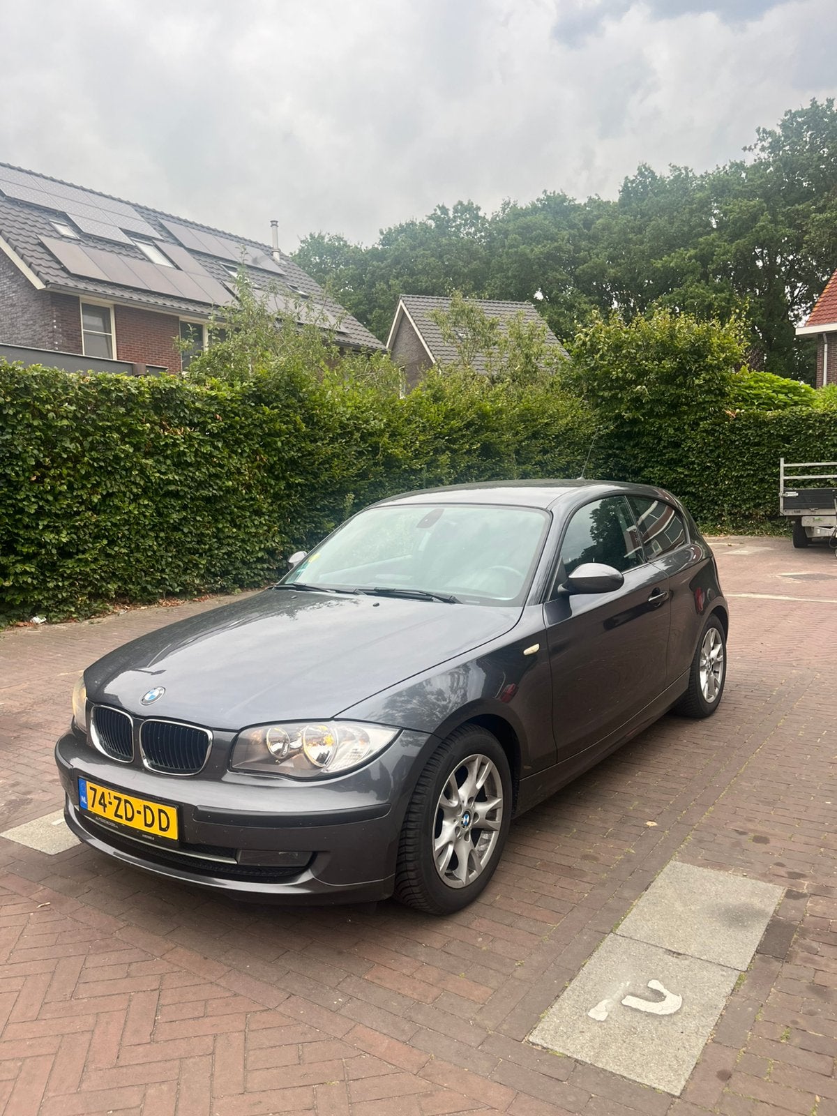 BMW 1-Serie 1.6 I 116 3DR 2008 Grijs, Auto's, BMW, 1-Serie, Achterwielaandrijving, 1599 cc, 4 cilinders