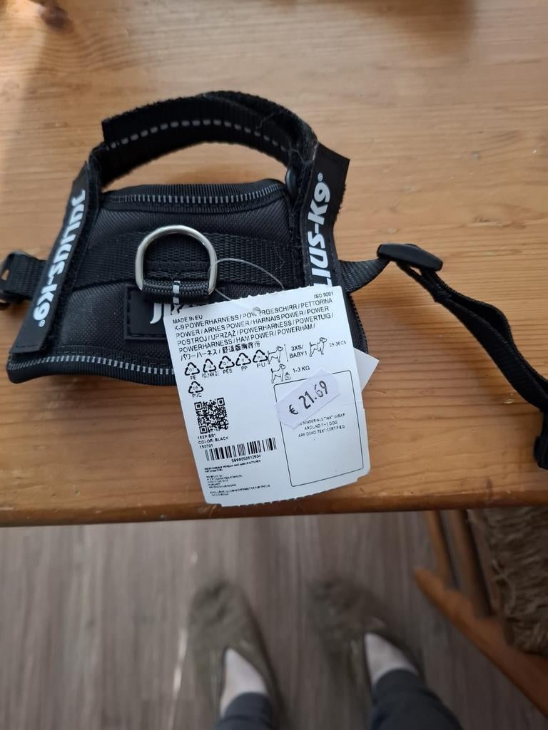 Julius-k9 tuigje voor pups 3xs/Baby 1, Ophalen, Nieuw