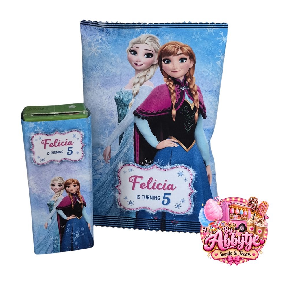 Frozen chips met appelsap traktatie, Ophalen of Verzenden, Nieuw, Feestartikel, Verjaardag
