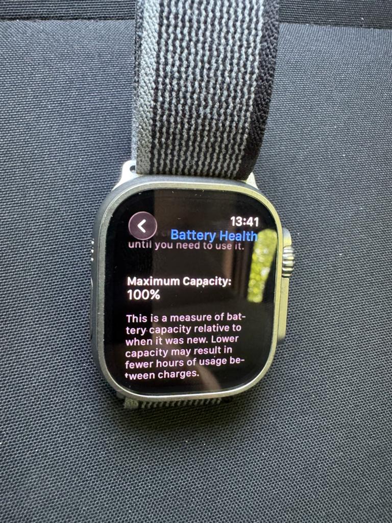 Apple Watch Ultra 2 49mm, Ophalen of Verzenden, Zo goed als nieuw, IOS