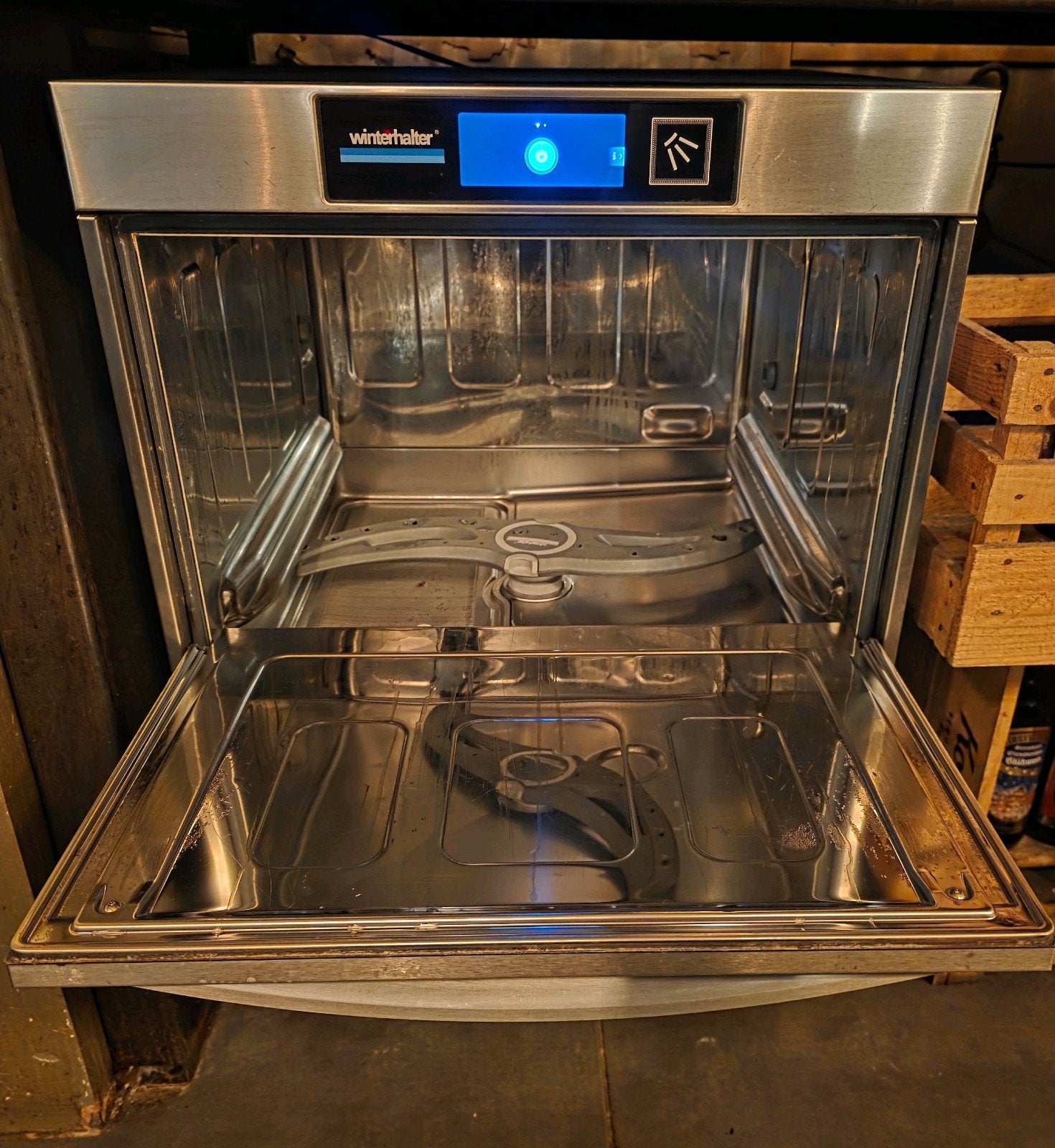 Winterhalter Glazenspoelmachine UC Series, Ophalen, Gebruikt
