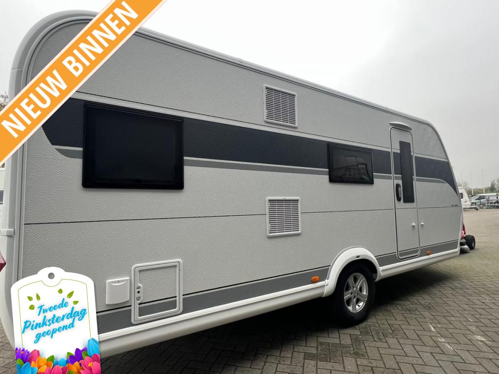 Hobby De Luxe 545 KMF 2000 KG as, Caravans en Kamperen, Caravans, Hobby, Bedrijf, Treinzit, Overige typen