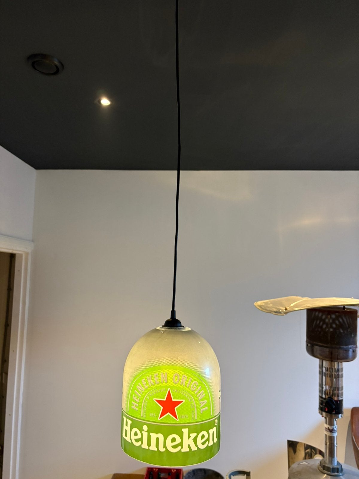 Heinekenlamp, Ophalen of Verzenden, Zo goed als nieuw