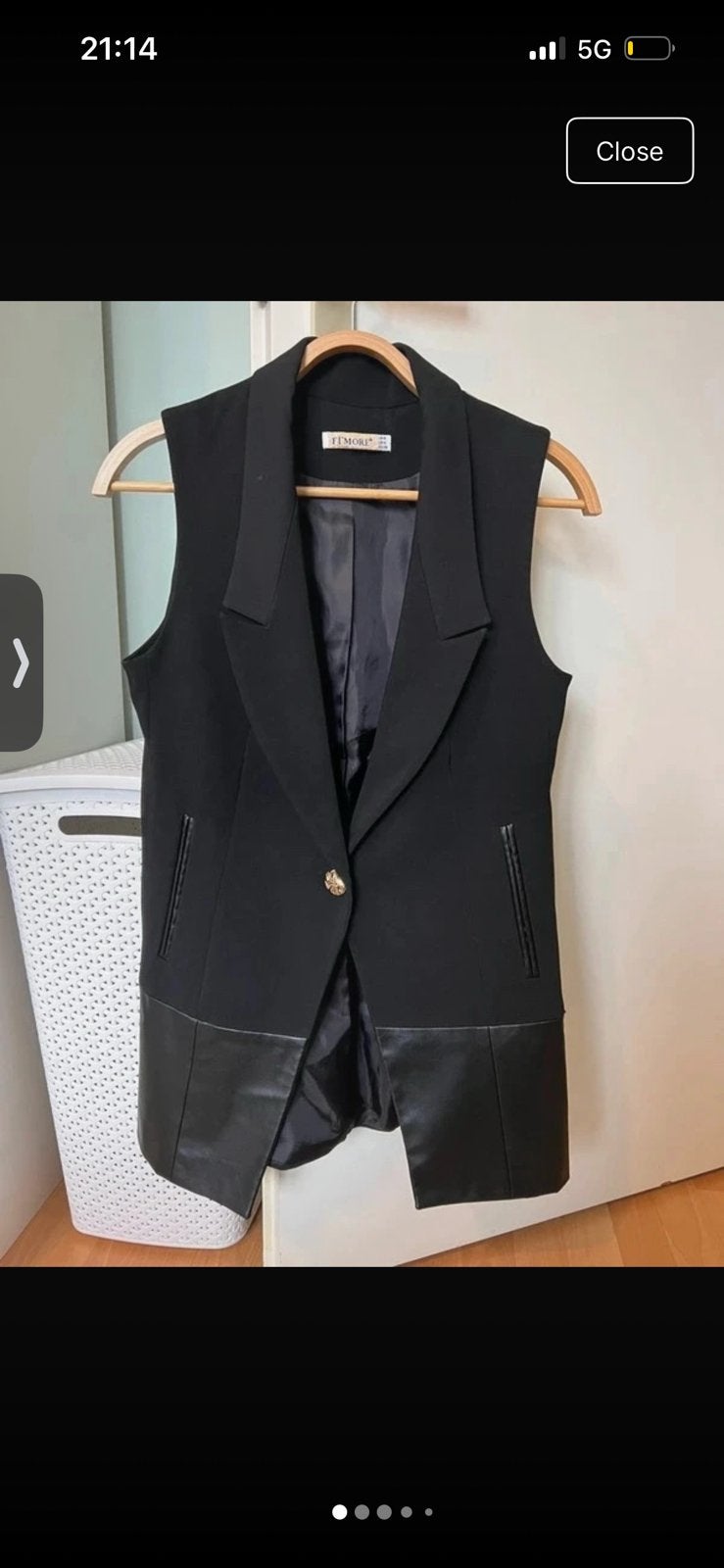 Dames single breasted blazer, Kostuum of Pak, Zwart, Ophalen of Verzenden, Zo goed als nieuw