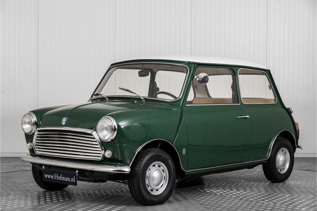 MINI 850 Deluxe (bj 1974), Auto's, Mini, Bedrijf, Te koop, Overige modellen, Benzine, Coupé, Handgeschakeld, Geïmporteerd, Groen