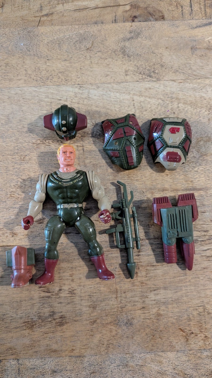 Vintage Earth Force Action Figure - Colonel Neut - Pace Toys, Ophalen of Verzenden, Gebruikt