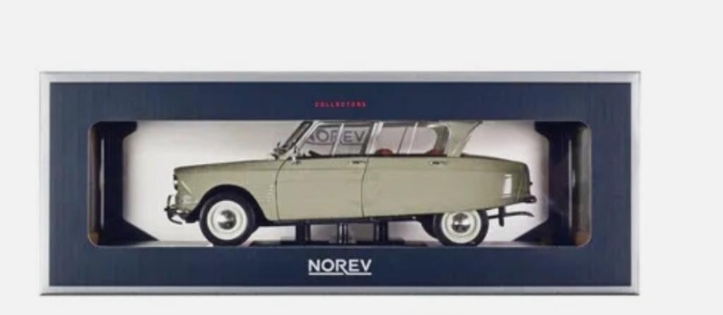 CITROEN AMI 6 1965 WIT PAVOS schaal 1/18 NOREV ref: 181529, Hobby en Vrije tijd, Modelauto's | 1:18, Verzenden, Nieuw, Auto, Norev