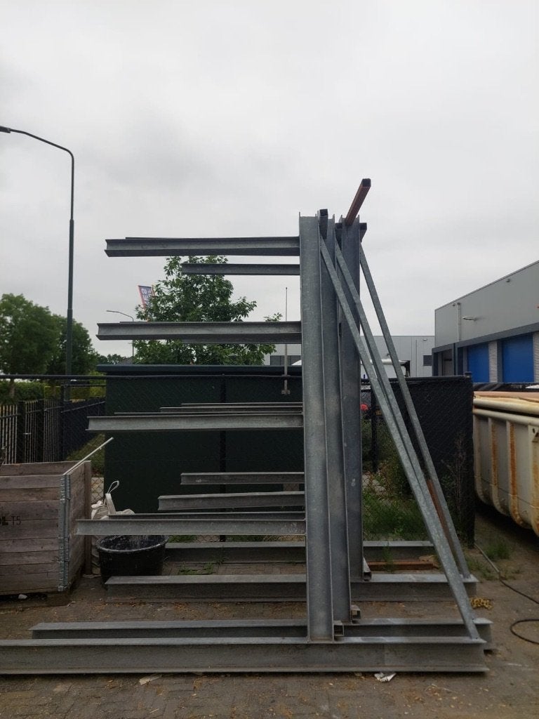 draagarm stelling, Ophalen