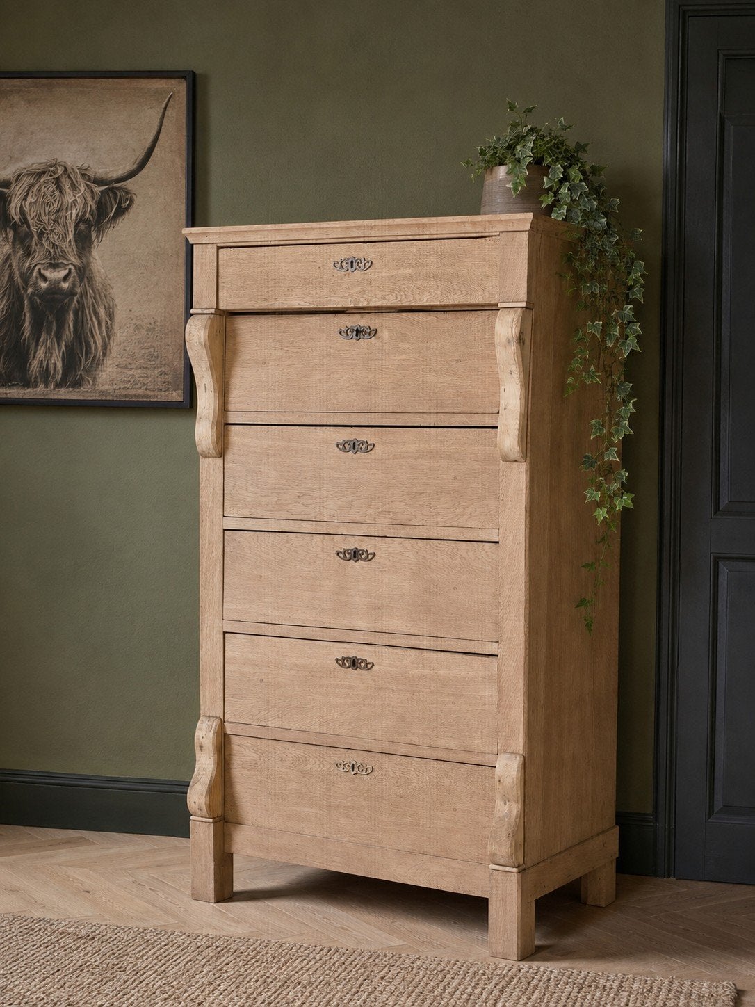 landelijke kledingkast stoer gezandstraald, Huis en Inrichting, 100 tot 150 cm, Muppetsmeubels@gmail.com, 100 tot 150 cm, Middenhof 41 Rilland