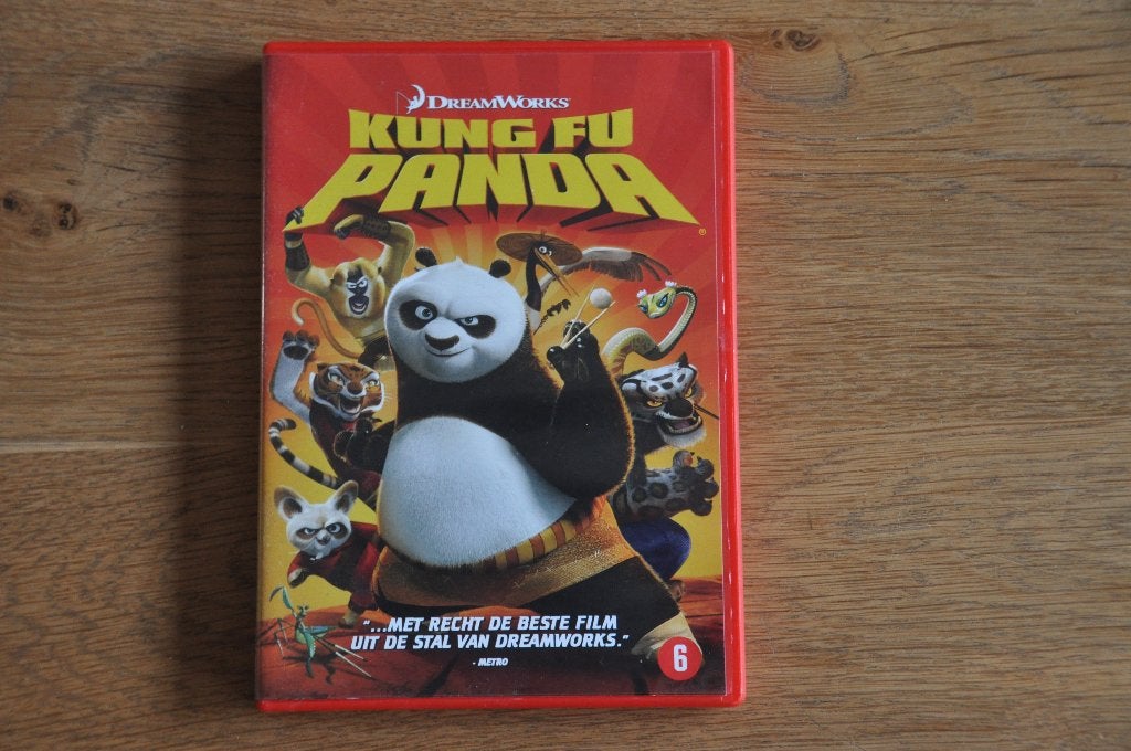 DVD Kung Fu Panda, Animatie, Amerikaans, Nederlands, Ophalen of Verzenden