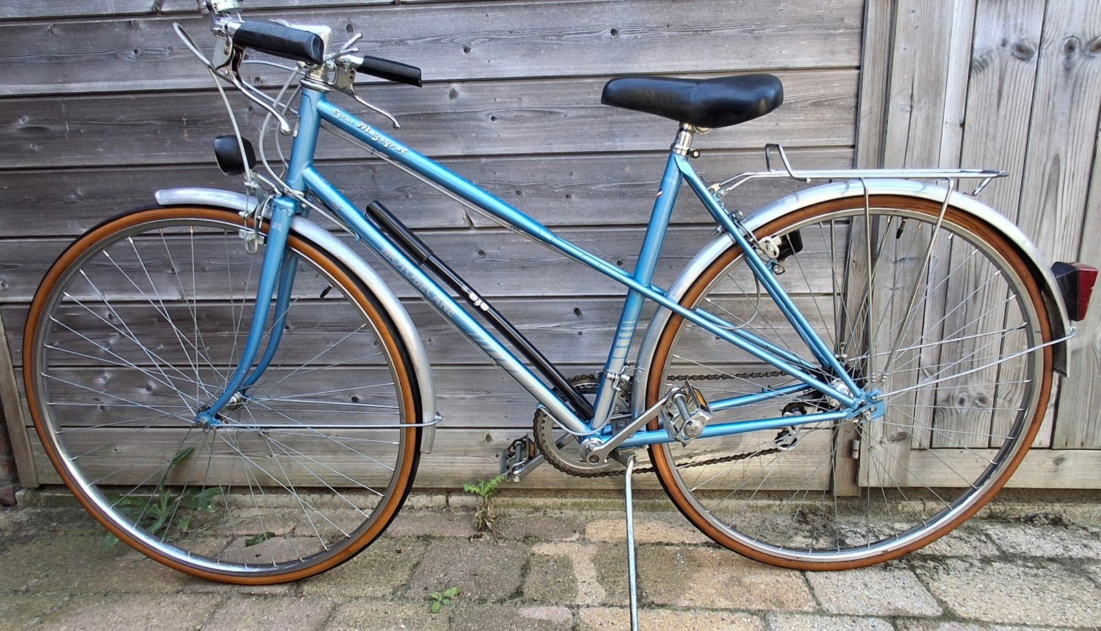 Vintage Motobecane damesfiets Mixte Club Jaren '70, Ophalen, Overige merken, Versnellingen