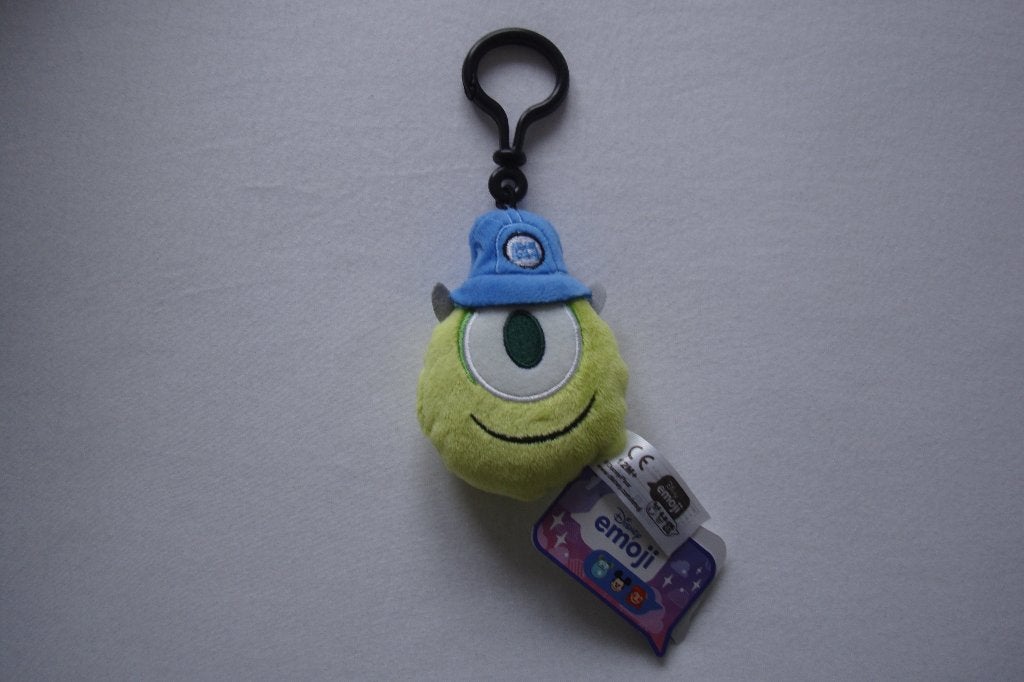 Nieuw Disney emoji Mike - Monsters en co. Pluche tashanger, Ophalen of Verzenden, Overige figuren, Nieuw, Knuffel