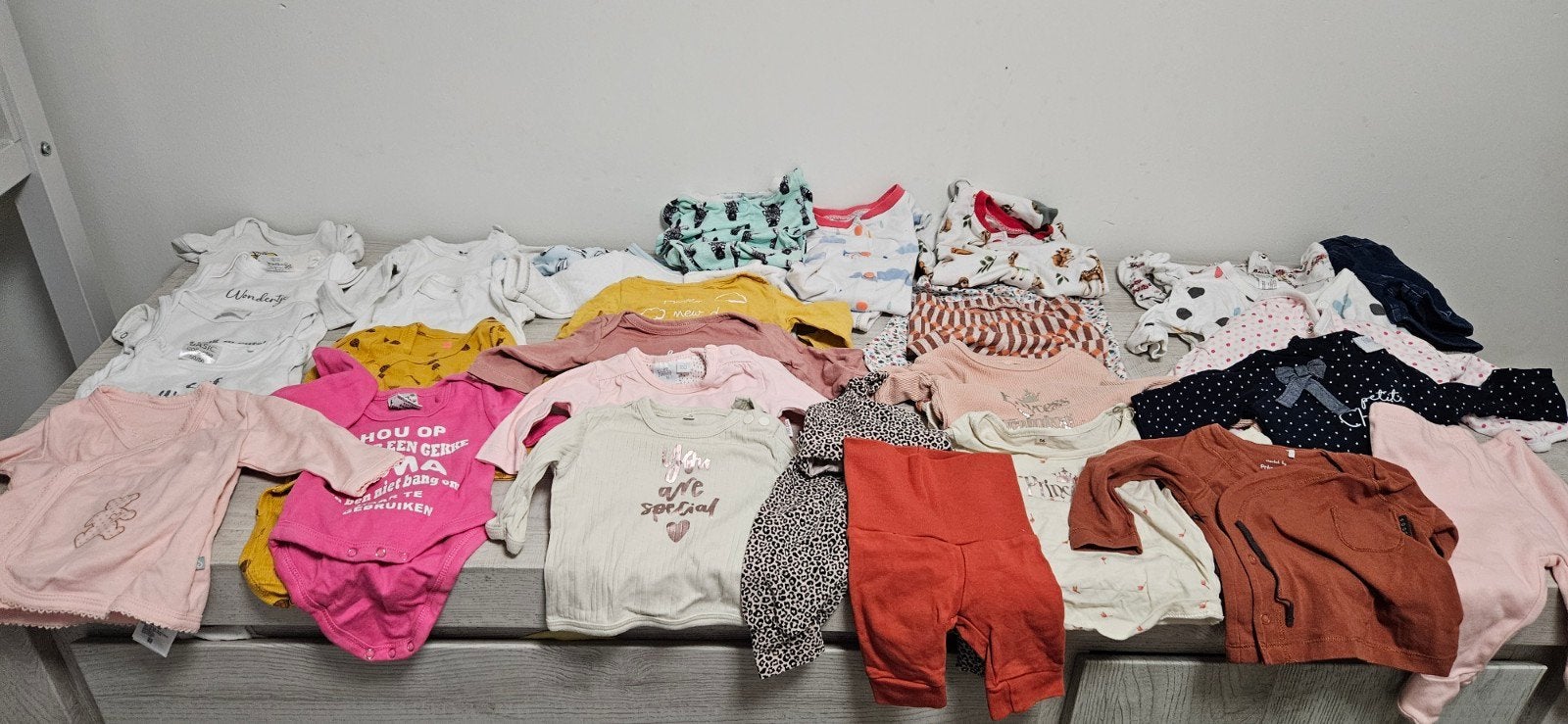 Meisjes kledingpakket maat 50/56, Ophalen of Verzenden, Zo goed als nieuw, Maat 50