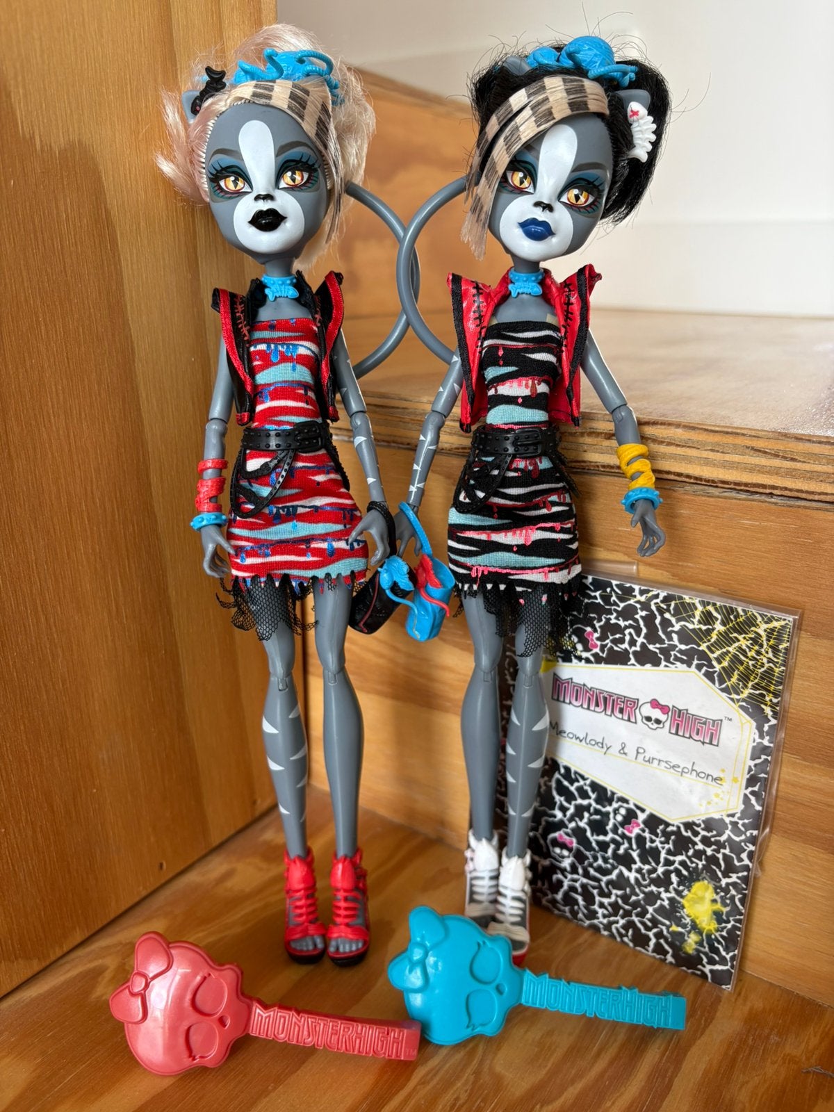 Zombie Shake Meowlody & Purrsephone monster high, Ophalen of Verzenden, Zo goed als nieuw