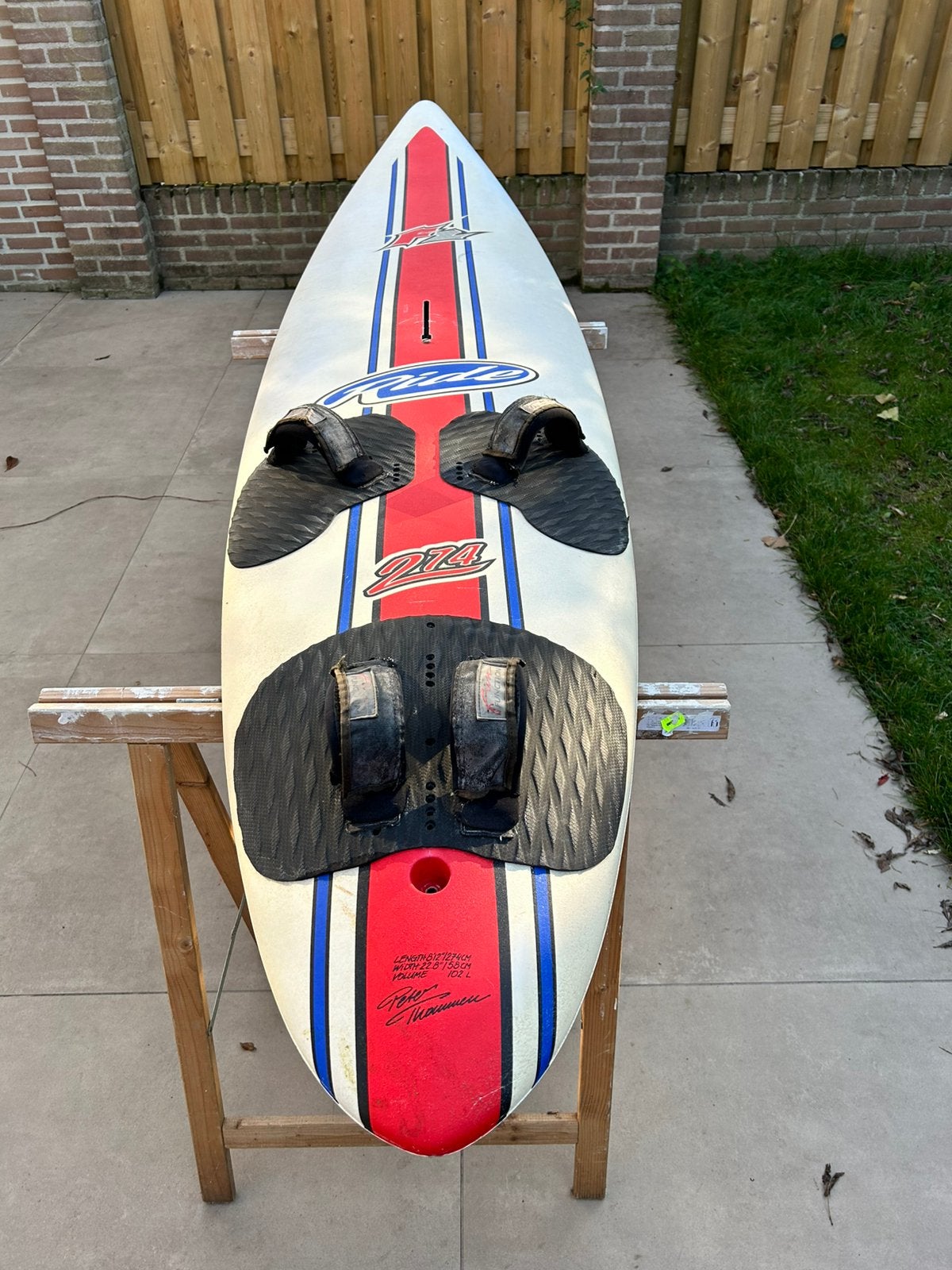 F2 Ride 274 slalom board, Ophalen of Verzenden, Gebruikt, Plank