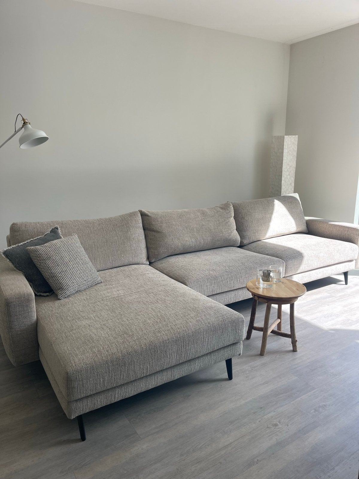 Grote hoekbank van Wooncenter Wolvega, 330x160x70 cm, Ophalen, Gebruikt, Hoekbank, 300 cm of meer