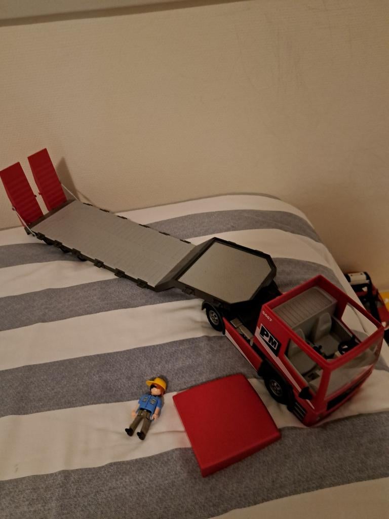 Playmobil tieplader 5467, Ophalen of Verzenden, Zo goed als nieuw