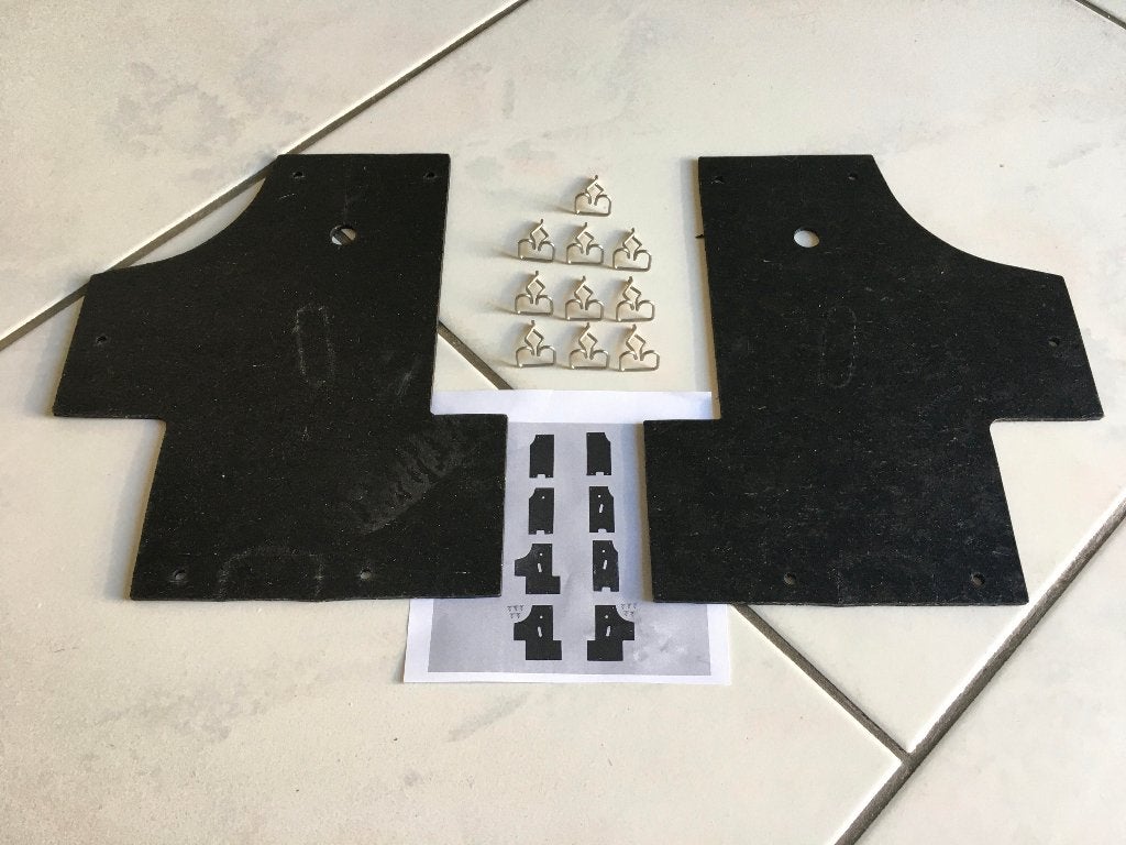 Te koop spatlappen radiator dodge w200 d200 ramcharger, Ophalen of Verzenden