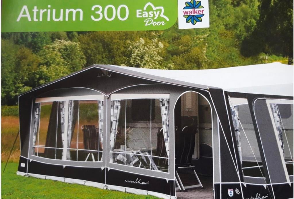 Walker Atrium 300 voortent (3m diep, omloop 1020) z.g.a.n., Caravans en Kamperen, Ophalen of Verzenden, Zo goed als nieuw