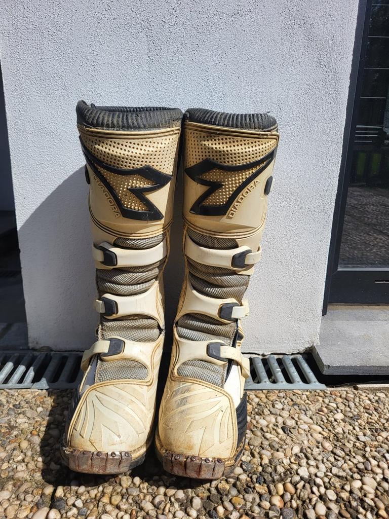 Diadora Crosslaarzen Maat 45 - Hobbygebruik, Zonder Schade, Motoren, Diadora, Heren, Ophalen of Verzenden, Laarzen