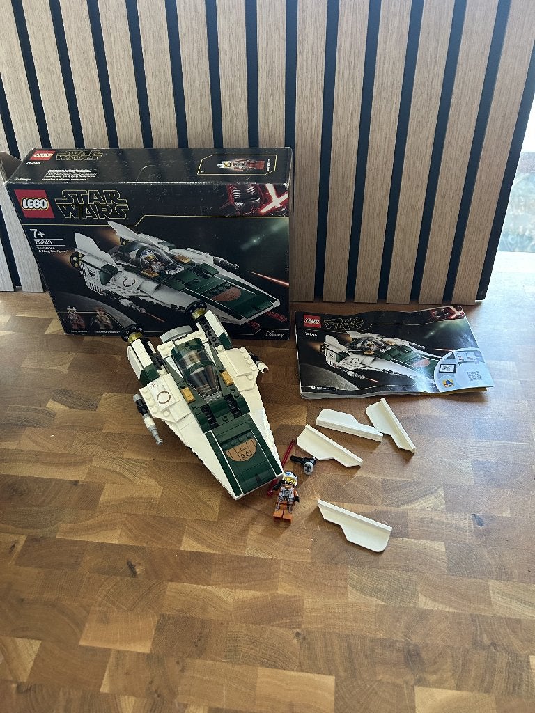 Star Wars Lego resistance a-wing starfighter, Gebruikt, Star Wars, Lego, Overige typen