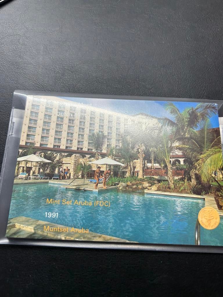 Aruba 1991 muntset, Verzamelen, Verzenden, 1980 tot heden, Buiten Europa