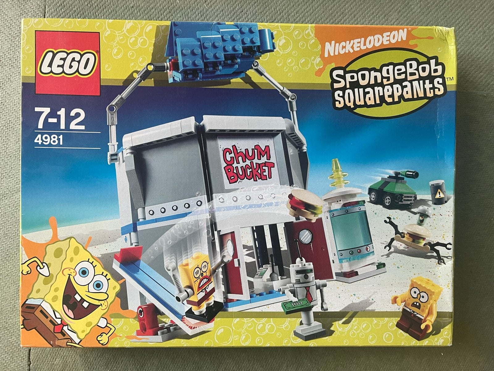 LEGO Spongebob Squarepants 4981 Chum Bucket, Kinderen en Baby's, Overige thema's, Lego, Nieuw, Ophalen of Verzenden