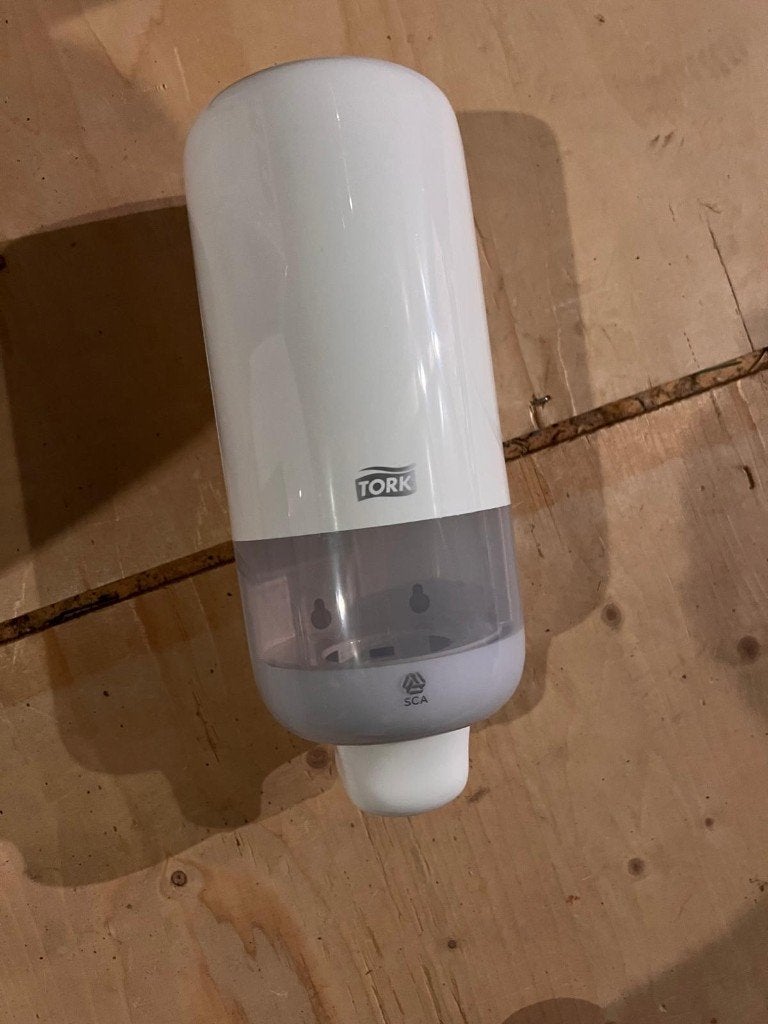 Tork SCA Zeepdispenser - Wit, Ophalen, Zo goed als nieuw