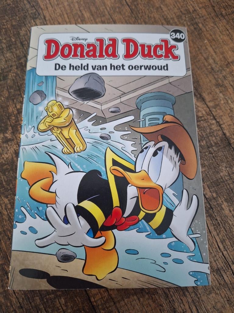 Donald duck pocket nr 340 zgan, Eén stripboek, Ophalen of Verzenden, Zo goed als nieuw