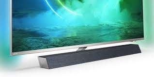 Philips 55PUS9435 smart led tv met B&W soundbar defect, Ophalen, 120 Hz, Samsung, 100 cm of meer