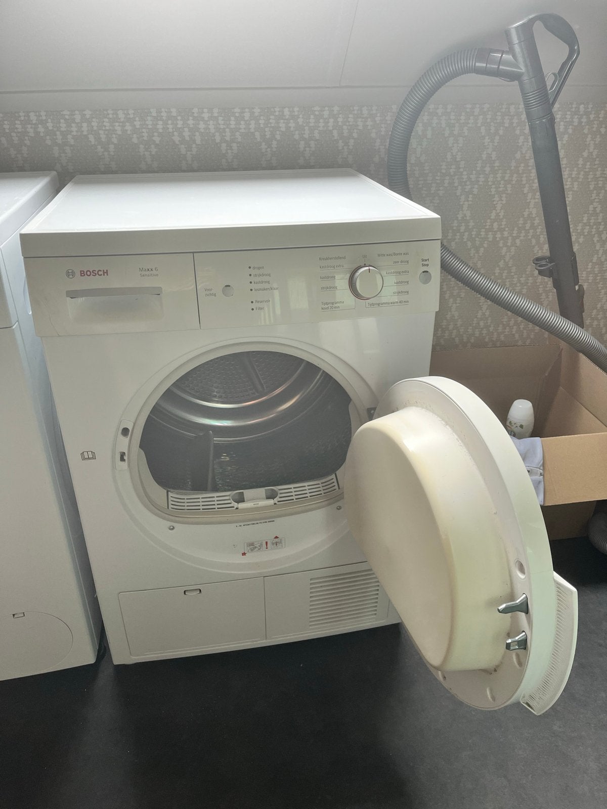 Bosch Condensdroger Maxx 6 Sensitive, Ophalen, Gebruikt, Voorlader, 85 tot 90 cm