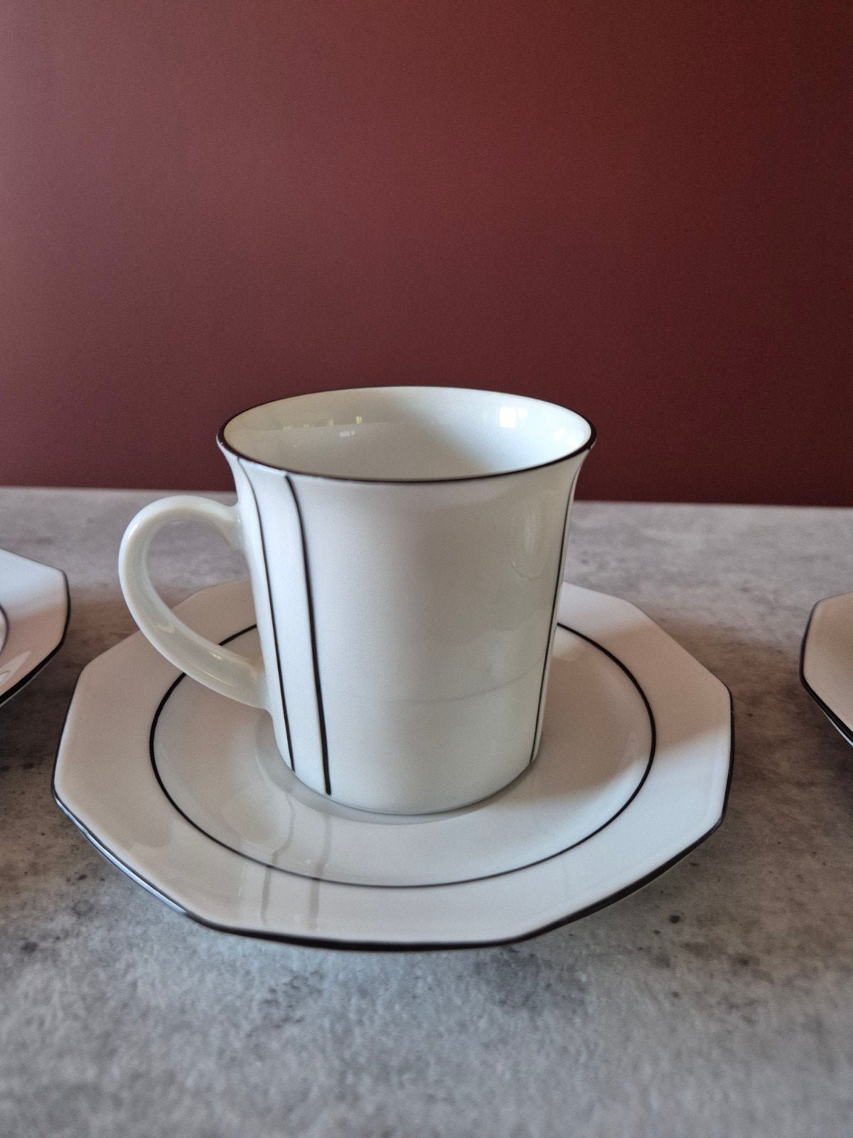 Vintage Set van 4 Kop en Schotel – Winterling Marktleuthen, Ophalen of Verzenden
