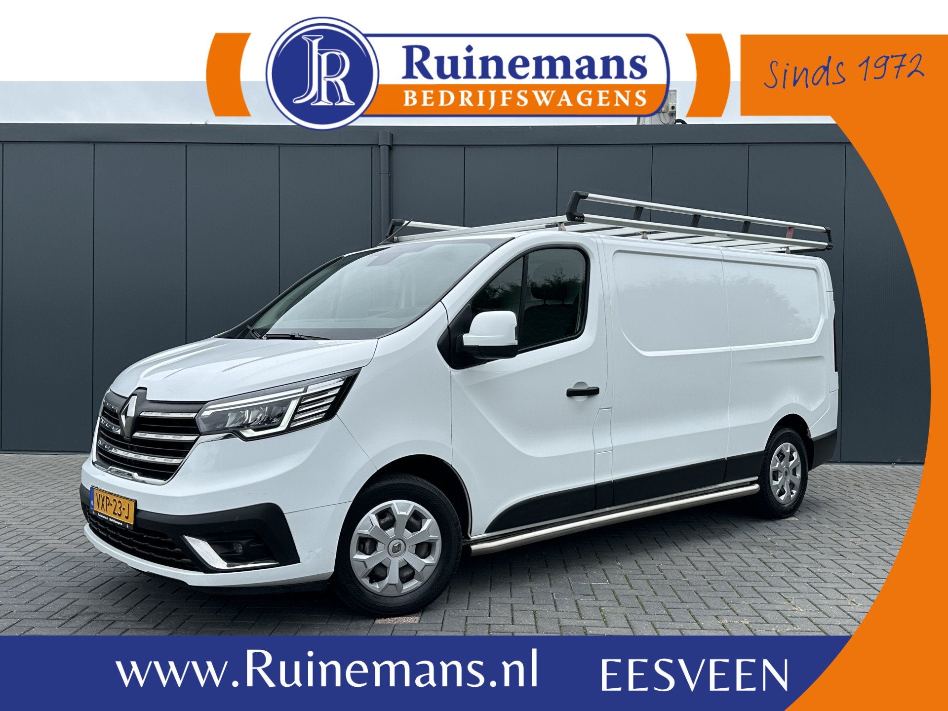 Renault Trafic 2.0 dCi / L2H1 / TREKHAAK / IMPERIAAL / 3-ZIT, Voorwielaandrijving, Gebruikt, Euro 6, 4 cilinders