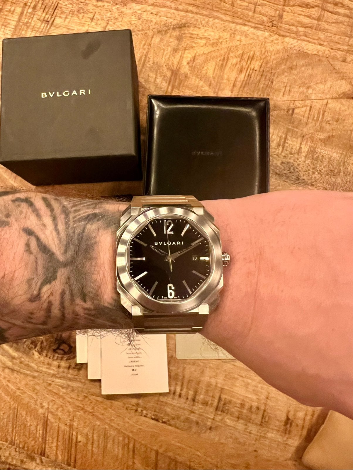 Foto 4 van Bvlgari / Bulgari Octo 41mm horloge