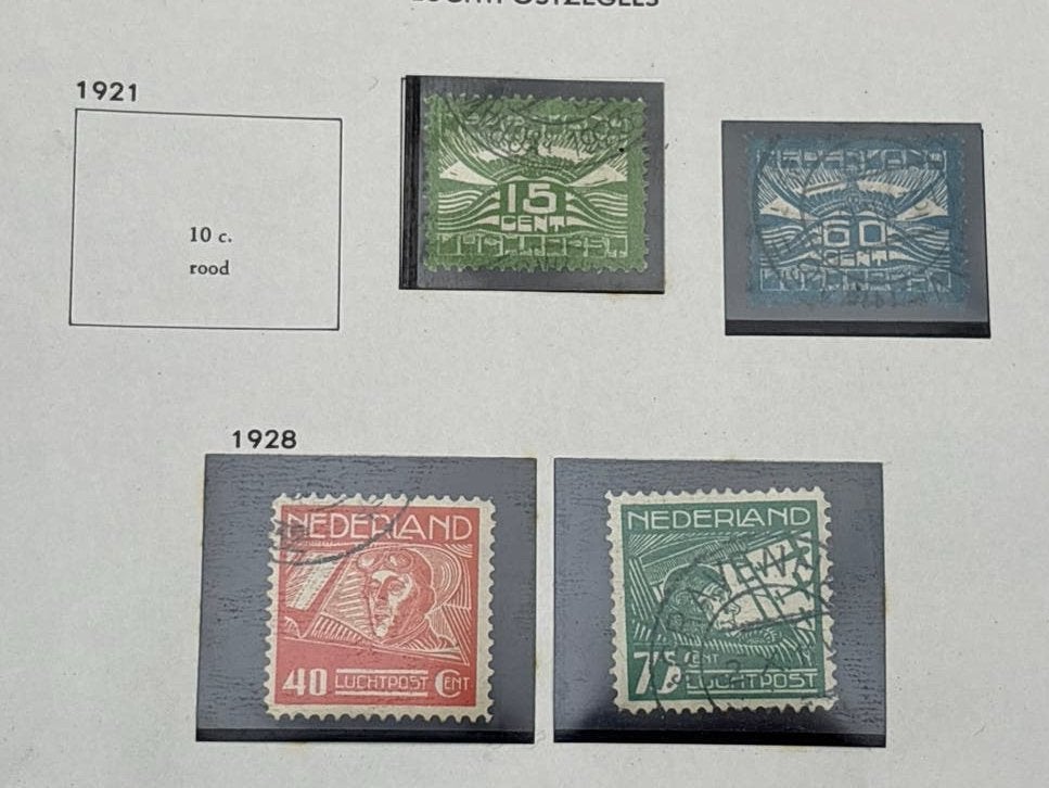 Nederlandse Postzegels: Luchtpost en meer (1921-1937), Ophalen of Verzenden, T/m 1940, Gestempeld
